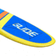 Glide Retro Inflatable Paddle Board, Blue/Yellow, 10ft 6 X 33in X 6in, o2-RET-BL