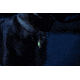 Glow Rhino Fob, Matte Black Steel with Green Tritium, FOB-001-MB-XG