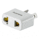 Go Travel Australia Non-Grounded Adapter, White, DES-03774