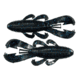 Googan Squad Bandito Bug Soft Bait, 2, 3.3in, Black Blue Flake, GBB-33-BLB