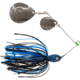 Googan Squad Bumper Spinnerbait, 1/2 oz, Black/Blue, 10-15-GGS-10001M