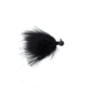Googan Squad Fuzzy Wuzzy Skirted Jig, 1/4 oz, Black, GBFW-14-BLK