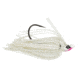 Googan Squad Grass Hero Skirtied Jig, 3/8 oz, 4/0 Hook, White, 10-20-GGS-10004R