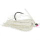Googan Squad Grass Hero Skirtied Jig, 3/16 oz, 4/0 Hook, White, 10-20-GGS-10004B