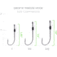 Googan Squad Green Series Drop N Finesse Hook, 1/0, GDNFH-10