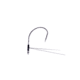Googan Squad Green Series Lunker Weedless Wacky Hook, 1/0, GLWWH-10