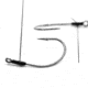 Googan Squad Green Series Lunker Weedless Wacky Hook, 1/0, GLWWH-10
