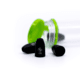 Googan Squad Green Series Tungsten Worm Weigths, Black, 3/16oz, GTW-316-BL