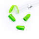 Googan Squad Green Series Tungsten Worm Weigths, Googan Green, 1/8oz, GTW-18-GG