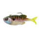 Googan Squad Guppy Swimbait, 3.8in, 1/4 oz, Ghost Gill, GBG-3814-GHG