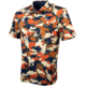Googan Squad Incognito Orange Camo Polo - Mens, 2XL, GS135-2XL