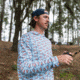 Googan Squad Water Color Banger Mesh Hooded Long-Sleeve Shirt - Mens, Small, GS233-S