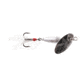 Googan Squad Whirly Bird Spinnerbait, 1/16 oz Feathered Trebles, White, GBWB-116-WHT