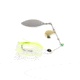 Googan Squad Zinger Spinnerbait, 3/8 oz, Chartreuse White, 10-15-GGS-10000B