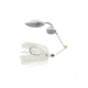 Googan Squad Zinger Spinnerbait, 3/8 oz, White, 10-15-GGS-10000D