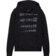 Gorewear GOREWEAR Mens Fracture Logo Hoodie in Black Large Regular fit, 101354-9900-XL
