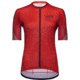 GOREWEAR Spirit Triangles Cycling Jersey Womens in Lab Red/Utility Red Small Form fit 16A002F1, 101157-DCDA-S