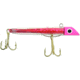 GOT-CHA Mylar Minnow, Series Plug, 3in Size 2 &amp; 4 Hook, 1oz, Red Pink Prism/Gold Hook, G151GH-PS