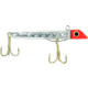 GOT-CHA Mylar Minnow, Series Plug, 3in Size 2 &amp; 4 Hook, 1oz, Red Silver Prism/Gold Hook, G151GH-SS