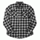 Gramicci Off Trail Plaid Shirt - Mens-Black-Large