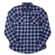 Gramicci Off Trail Plaid Shirt - Mens-Navy-Large