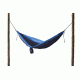 Grand Trunk Double Parachute Nylon Hammock-Blue/LightBlue