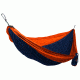 Grand Trunk Double Parachute Nylon Hammock-Navy/Orange