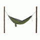 Grand Trunk Double Parachute Nylon Hammock-Olive/Grey
