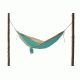 Grand Trunk Double Parachute Nylon Hammock-Turquoise/Khaki