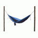 Grand Trunk Single Parachute Nylon Hammock-Blue/LightBlue