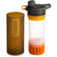 Grayl GeoPress Purifier Bottle, Coyote Amber, 24 oz, 400-AMB