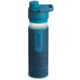 Grayl UltraPress Purifier Bottle, Forest Blue, 16.9 oz, 500-FOR