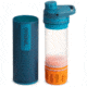 Grayl UltraPress Purifier Bottle, Forest Blue, 16.9 oz, 500-FOR