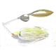 Greenfish Tackle Ballistic Blade - Colorado/Willow, Chartreuse/white, 3/8oz, BBLCHWH38CW