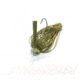 Greenfish Tackle Crawball football Jig Living Rubber Gourd Green 3/8oz., CBFJLRGG38