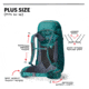 Gregory Amber 65 Plus Pack - Womens, Dark Teal, One Size, 139262-5257