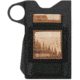 Grip6 Aluminum Loop Wallet Builder w/Cork Wingman, Black, WLT-NEW-NJA-LP-RCRK