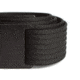 Grip6 Narrow Black Buckle Belt w/Black Strap, 36, NB-NINJA-LS-BLK-1.1-36