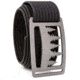Grip6 Standard Uinta Grey Buckle w/Black Strap, 32, SB-UINTA-GML-MS-JET-1.5-32