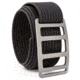 Grip6 Standard Vert Grey Buckle w/Black Strap, 30, SB-VERT-GML-MS-JET-1.5-30