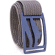 Grip6 Standard Wasatch Blue Steel Buckle w/Silver Strap, 28, SB-WASATCH-BST-MS-TTM-1.5-28