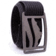 Grip6 Standard Wasatch Grey Buckle w/Black Strap, 38, SB-WASATCH-GML-MS-JET-1.5-38