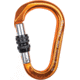 Grivel Mega K6N HMS Screw Gate Carabiner, Gold, RSK6N