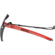 Grivel Nepal SA Ice Axe With Long EVO Leash, Red/Black, 74cm, PINEP.LE.R74