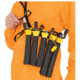 Grivel Pan Pipe Ice Screw Holder, Black/Yellow, IT241.00