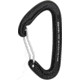 Grivel Plume Wire Single Carabiner, 22kN, CE and UIAA Certified, Anodized Black, RSK3W.B