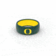 Groove Life Original - Collegiate Oregon Silicone Ring, Green/Yellow, 14 TGV-RNG-OR-CL-OREG-GY-14