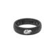 Groove Life Thin - Collegiate Kansas Silicone Ring, Black, 10 TGV-RNG-TN-CL-KANS-BK-10