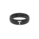 Groove Life Thin - Collegiate Tennessee Silicone Ring, Black, 10 TGV-RNG-TN-CL-TENN-BK-10