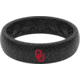Groove Life Thin Oklahoma Color Logo Silicone Ring, Black, 08, 58003